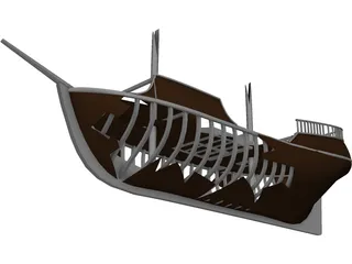Shipwreck 3D Model preview