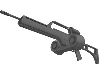 G36A Cmag 3D Model preview