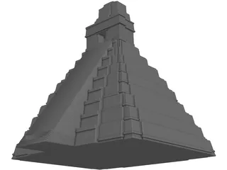 Tikal 3D Model preview