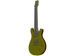 Daves Guitar 3D Model preview