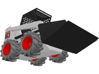 Bobcat 863 3D Model preview