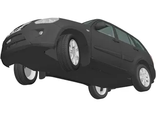 Chery Tiggo [T11] (2010) 3D Model preview