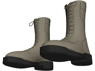 Boots 3D Model preview