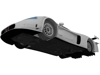 Maserati MC12 (2009) 3D Model preview