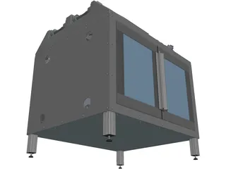 Assembly Station 3D Model preview
