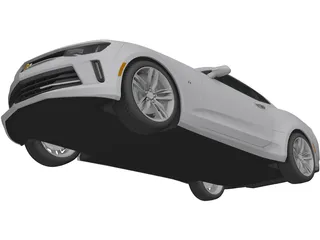 Chevrolet Camaro RS (2016) 3D Model preview