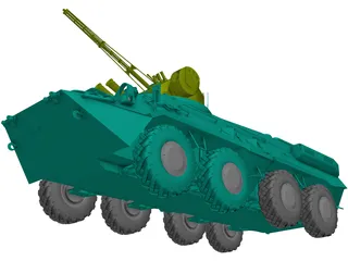 BTR-3E1 3D Model preview