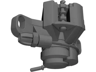 Shimano Bike Brake 3D Model preview