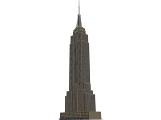 Empire State Building 3D Model preview