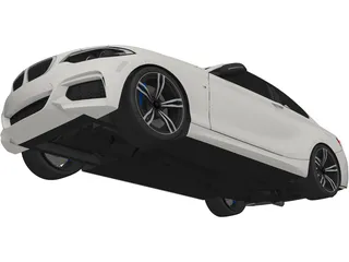 BMW 235M 3D Model preview