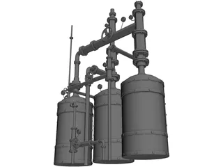 Brewery 3D Model preview