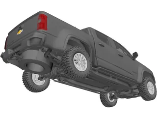 Chevrolet Colorado ZR2 (2017) 3D Model preview