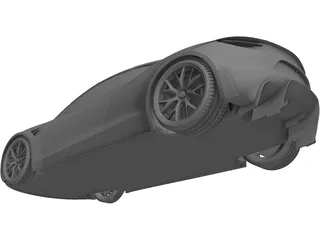 Tesla Roadster (2020) 3D Model preview