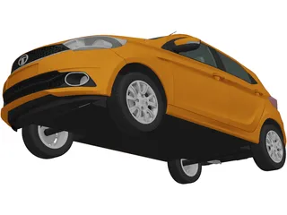 Tata Zica (2016) 3D Model preview