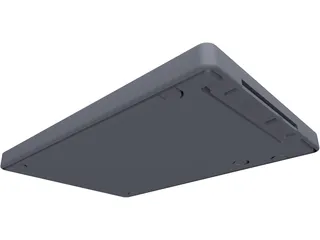 Samsung SSD 3D Model preview