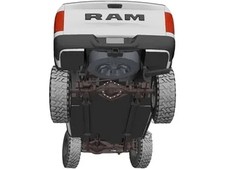 Dodge RAM 2500 [Lifted] 3D Model preview