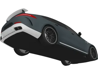 Mercedes-AMG GT 63 S (2019) 3D Model preview