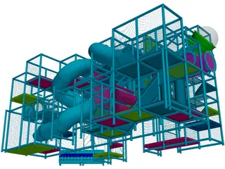 Children Playscape 3D Model preview