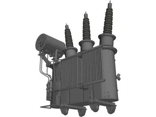 Transformator 3D Model preview