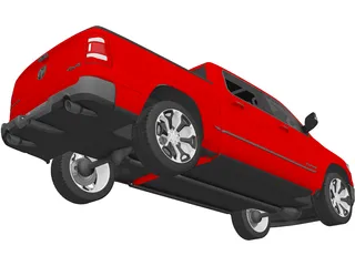 Dodge Ram 1500 Limited (2019) 3D Model preview