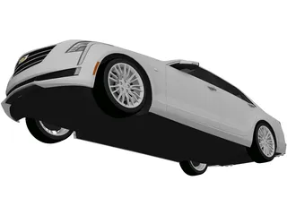Cadillac CT6 (2016) 3D Model preview