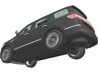 Lincoln Navigator (2017) 3D Model preview