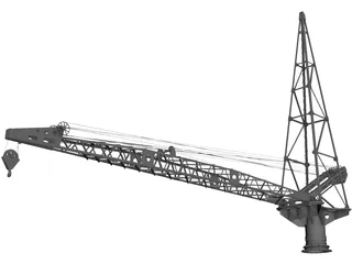 Crane 3D Model preview