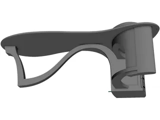 Office Table 3D Model preview