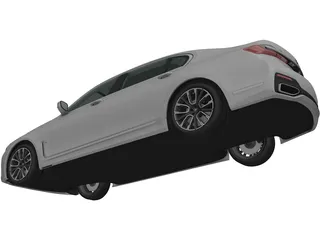 BMW 7-Series (2020) 3D Model preview