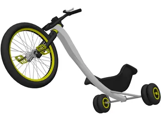 Drift Trike 3D Model preview
