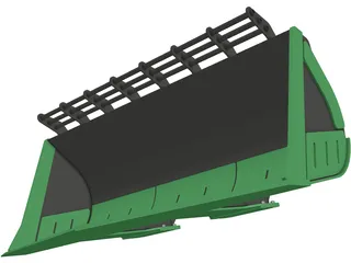 Bucket C260 3D Model preview