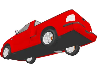 Ford F-150 SVT Lightning (1999) 3D Model preview