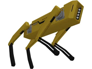 Boston Dynamics Spotmini 3D Model preview