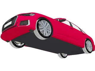 Audi A6 (2019) 3D Model preview