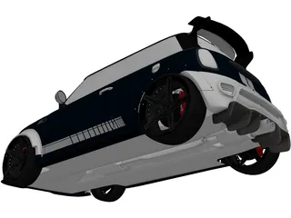Mini Cooper R56 Widebody 3D Model preview