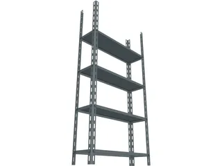 Shelf 3D Model preview