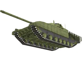 T-14 Armata 3D Model preview