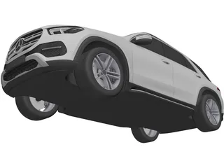Mercedes-Benz GLE (2020) 3D Model preview