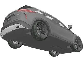 Infiniti QX50 (2019) 3D Model preview