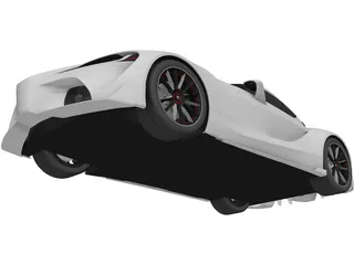 Toyota Supra FT-1 Concept 3D Model preview