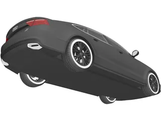 Audi A7 Sportback (2015) 3D Model preview