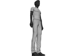 Male 3D Model preview