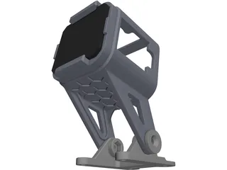 GoPro Session 5 Mount 3D Model preview