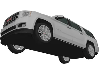 GMC Yukon XL (2014) 3D Model preview