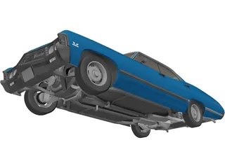 Chevrolet Impala (1967) 3D Model preview
