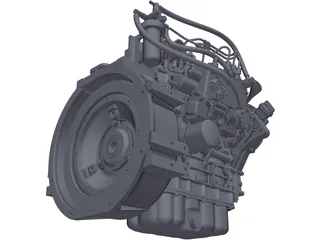 Yanmar 3TNV70 3D Model preview