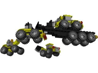 Lego Creator 3in1 #5761 3D Model preview