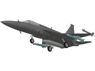 PAC JF-17 Thunder 3D Model preview