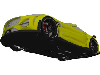 Mercedes AMG Concept 3D Model preview