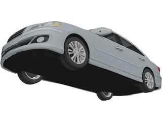 Hyundai Azera Sedan (2011) 3D Model preview